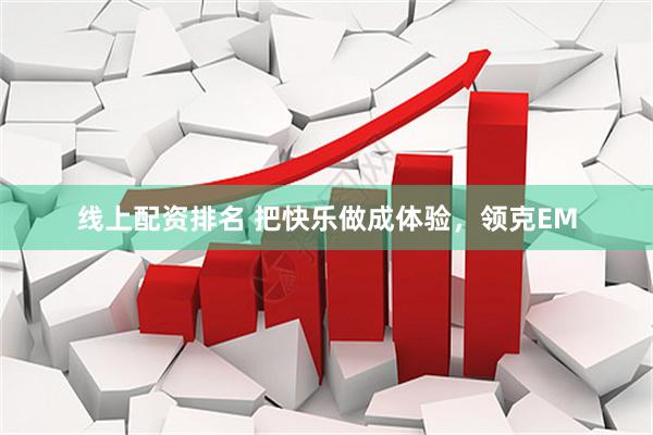 线上配资排名 把快乐做成体验，领克EM