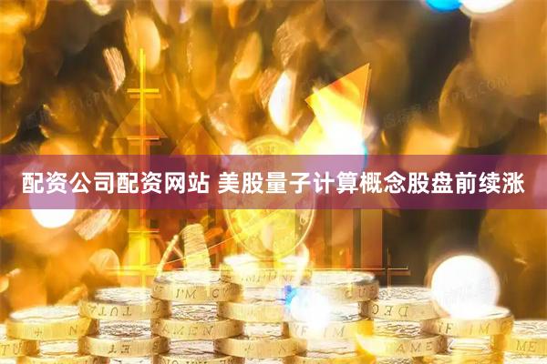 配资公司配资网站 美股量子计算概念股盘前续涨